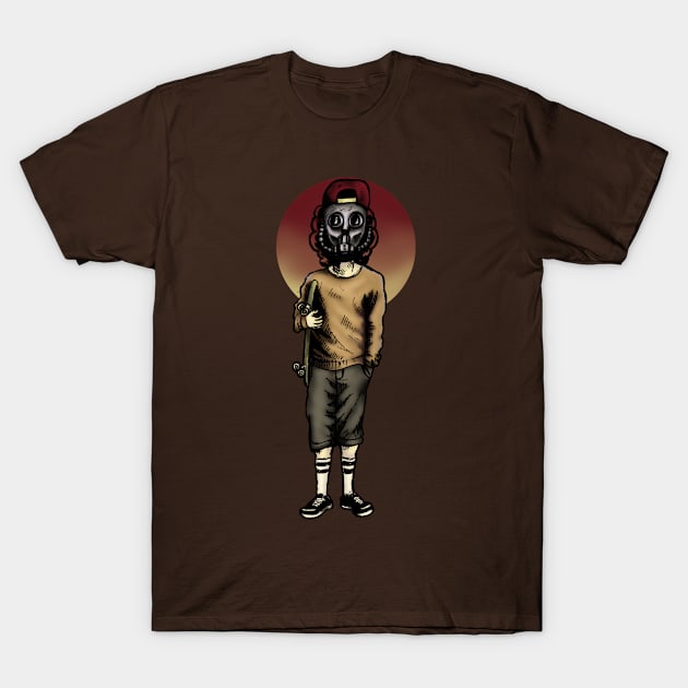 Pandemic Skateboarding T-Shirt by AfaVasquez